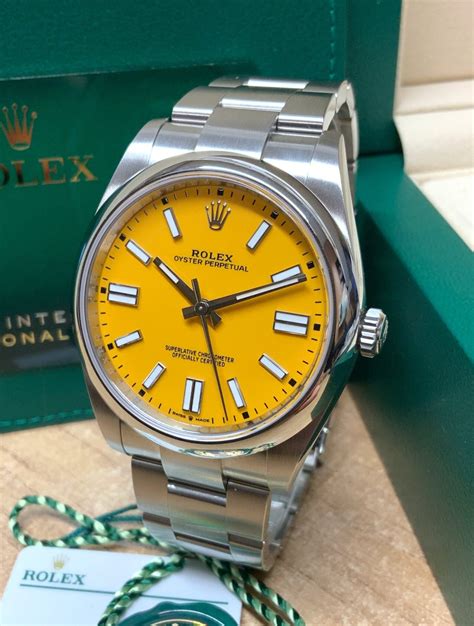 rolex 124300 yellow|rolex oyster perpetual price guide.